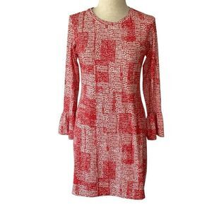 IBKUL Long Sleeve Mesh Dress Tennis Golf Women’s M UPF 50 Sun Protection